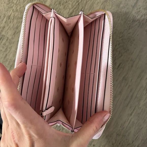 kate spade Pink Wallet with Pineapple Graphic - Picture 3 of 3